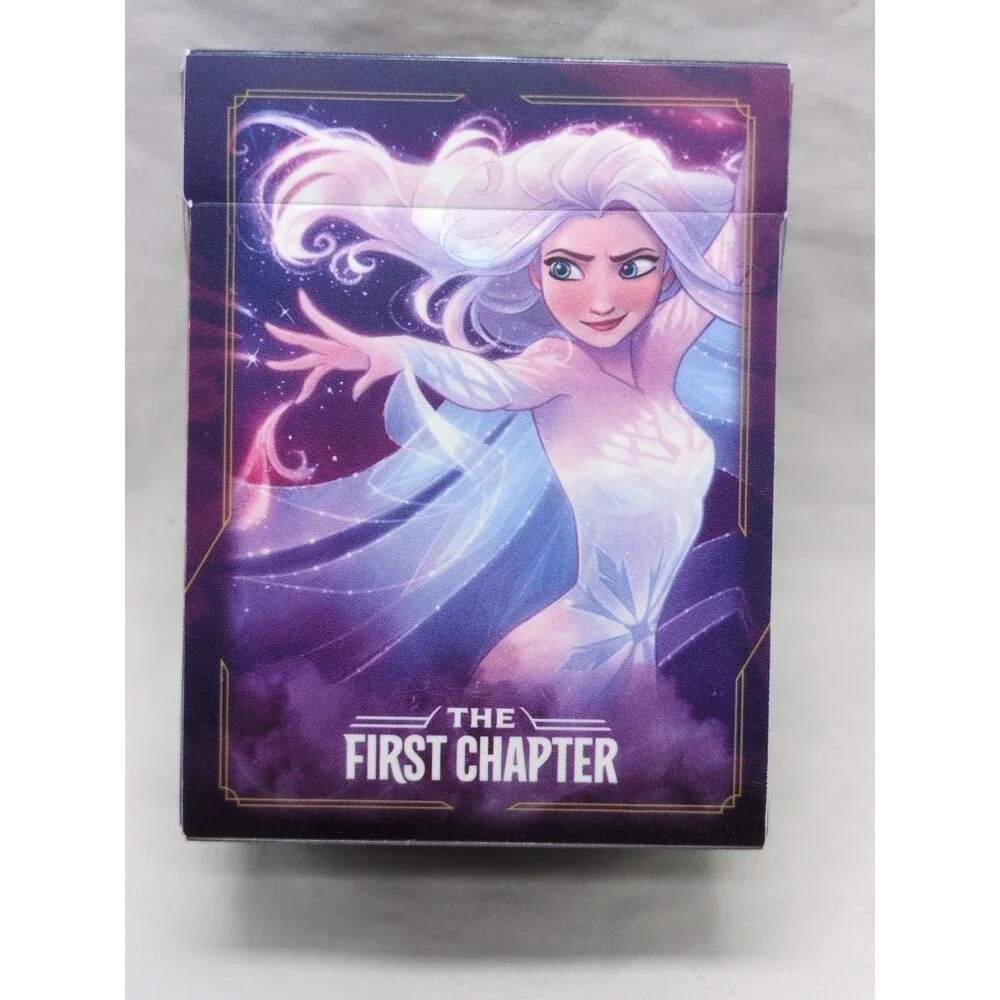 Disney Lorcana The First Chapter Elsa 80 Ct Deck Box